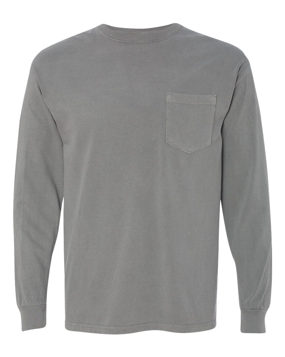 Adult Long Sleeve POCKET T-shirt - COMFORT COLORS
