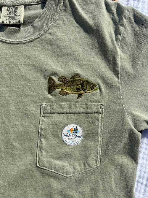 Bass pocket tee