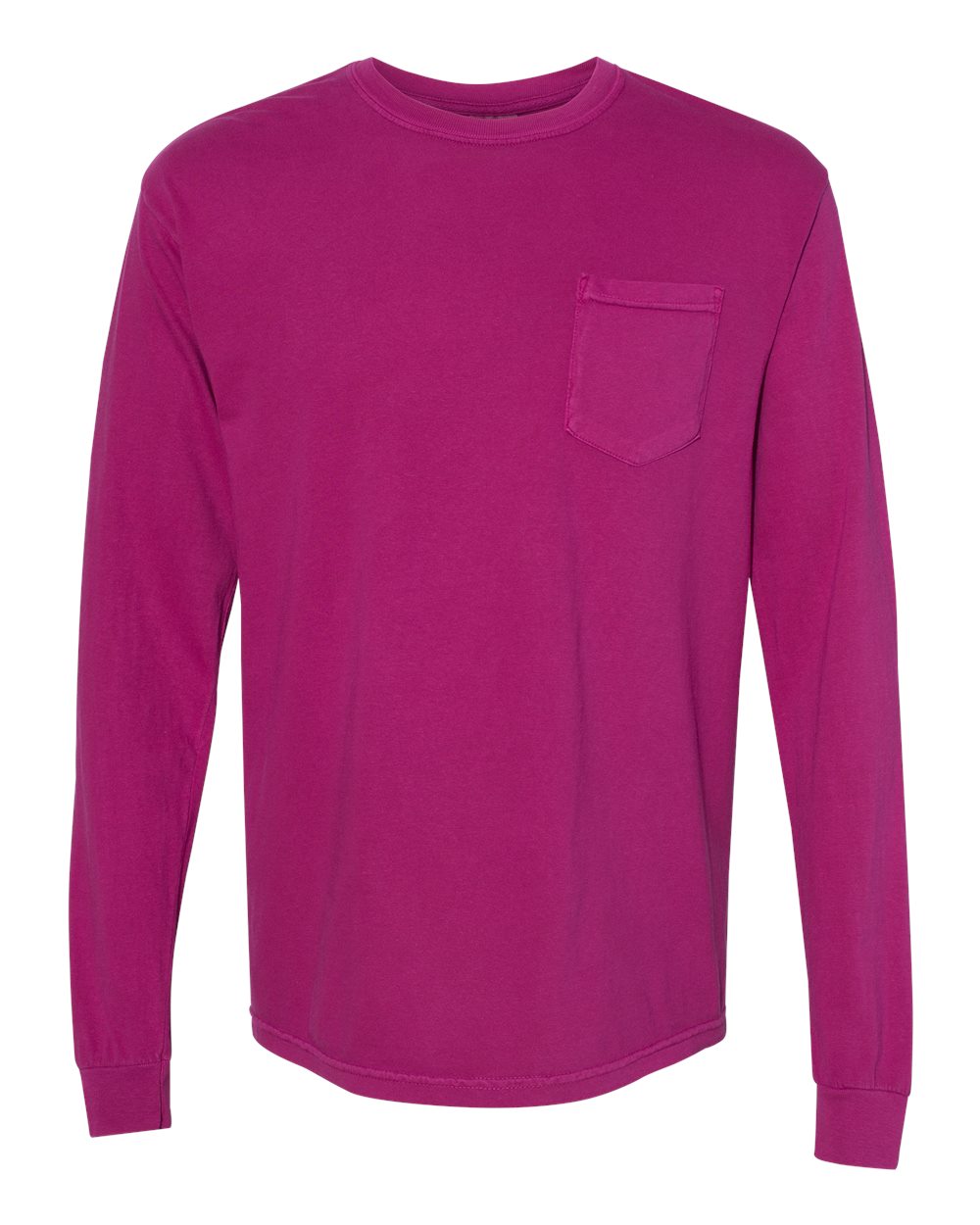 Adult Long Sleeve POCKET T-shirt - COMFORT COLORS