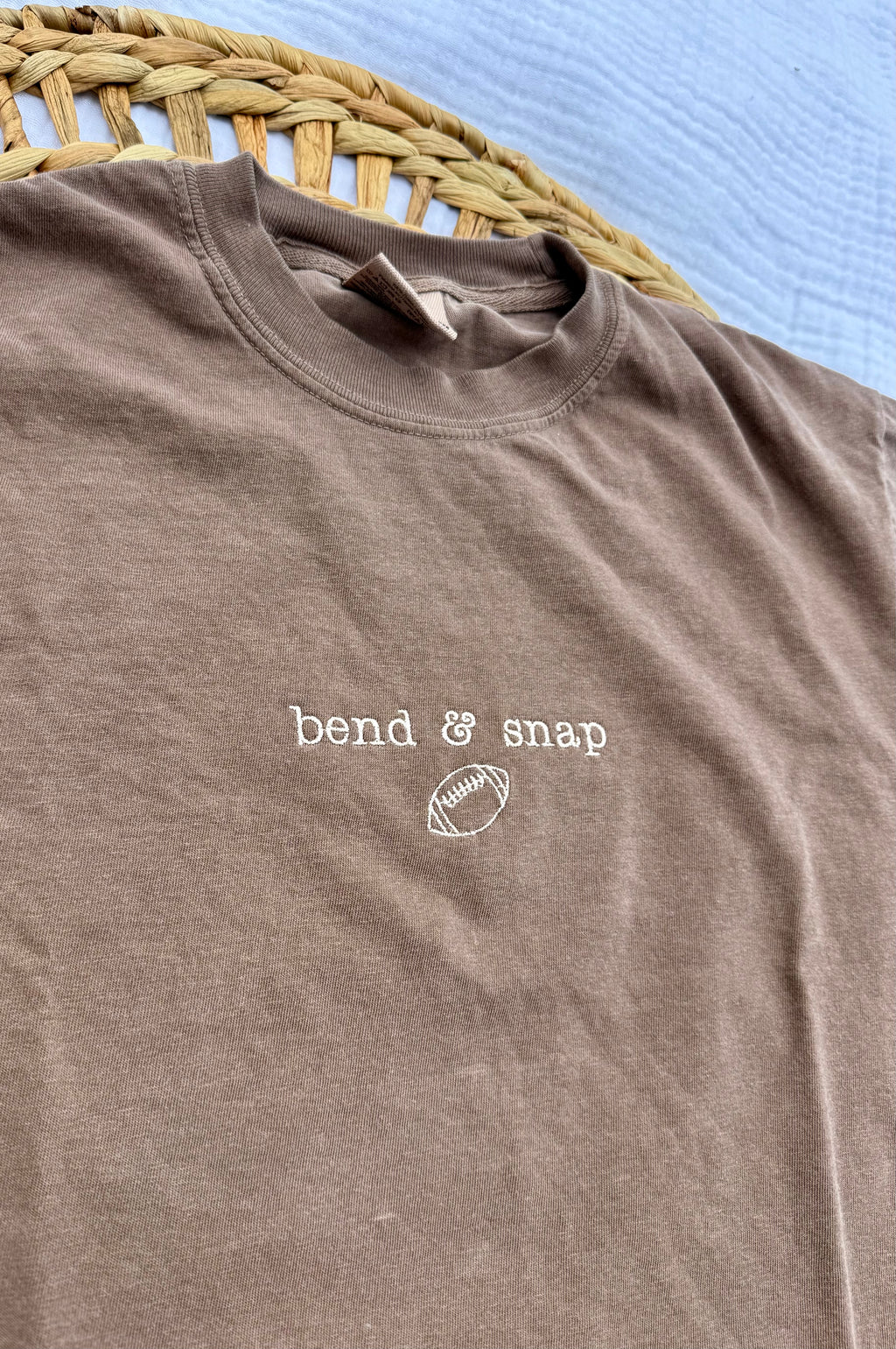 “bend & snap” tee