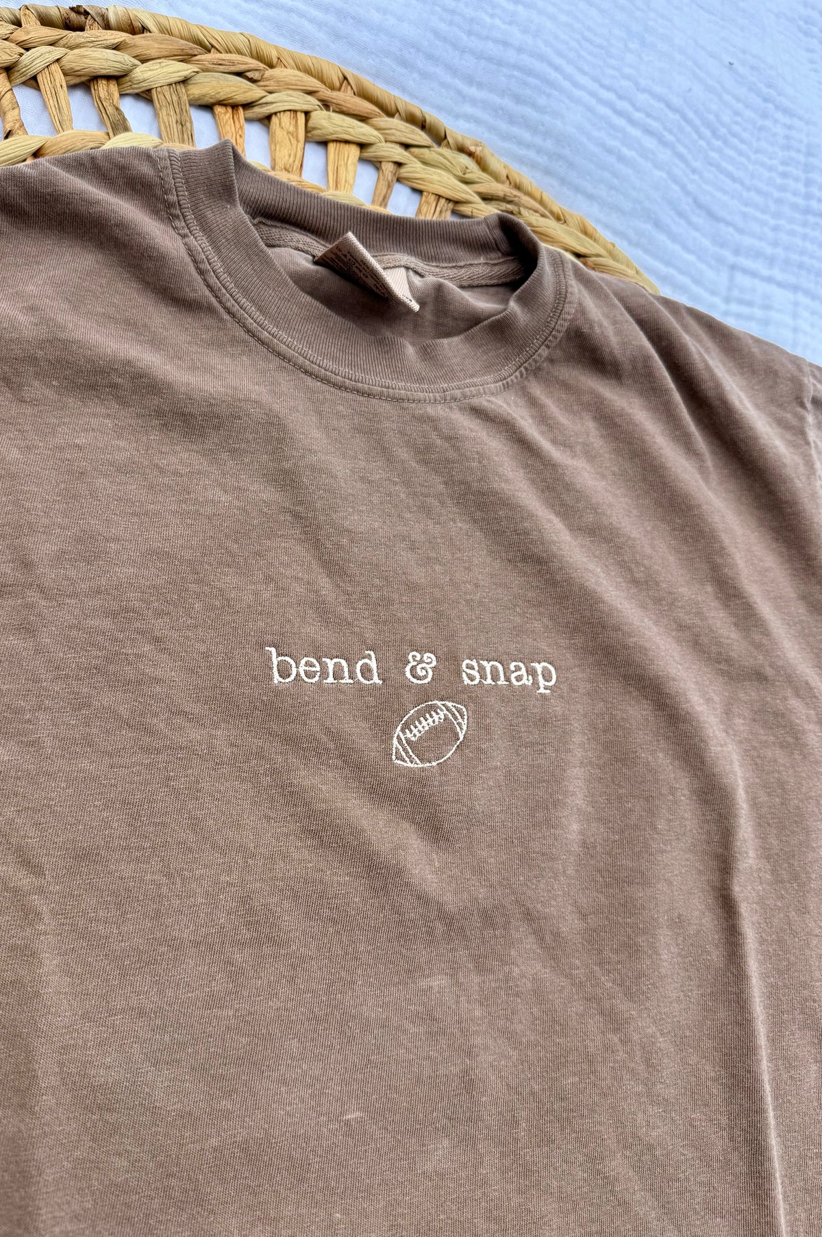 “bend & snap” tee