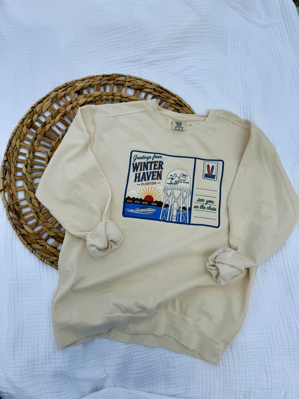 WH Water Tower crewneck