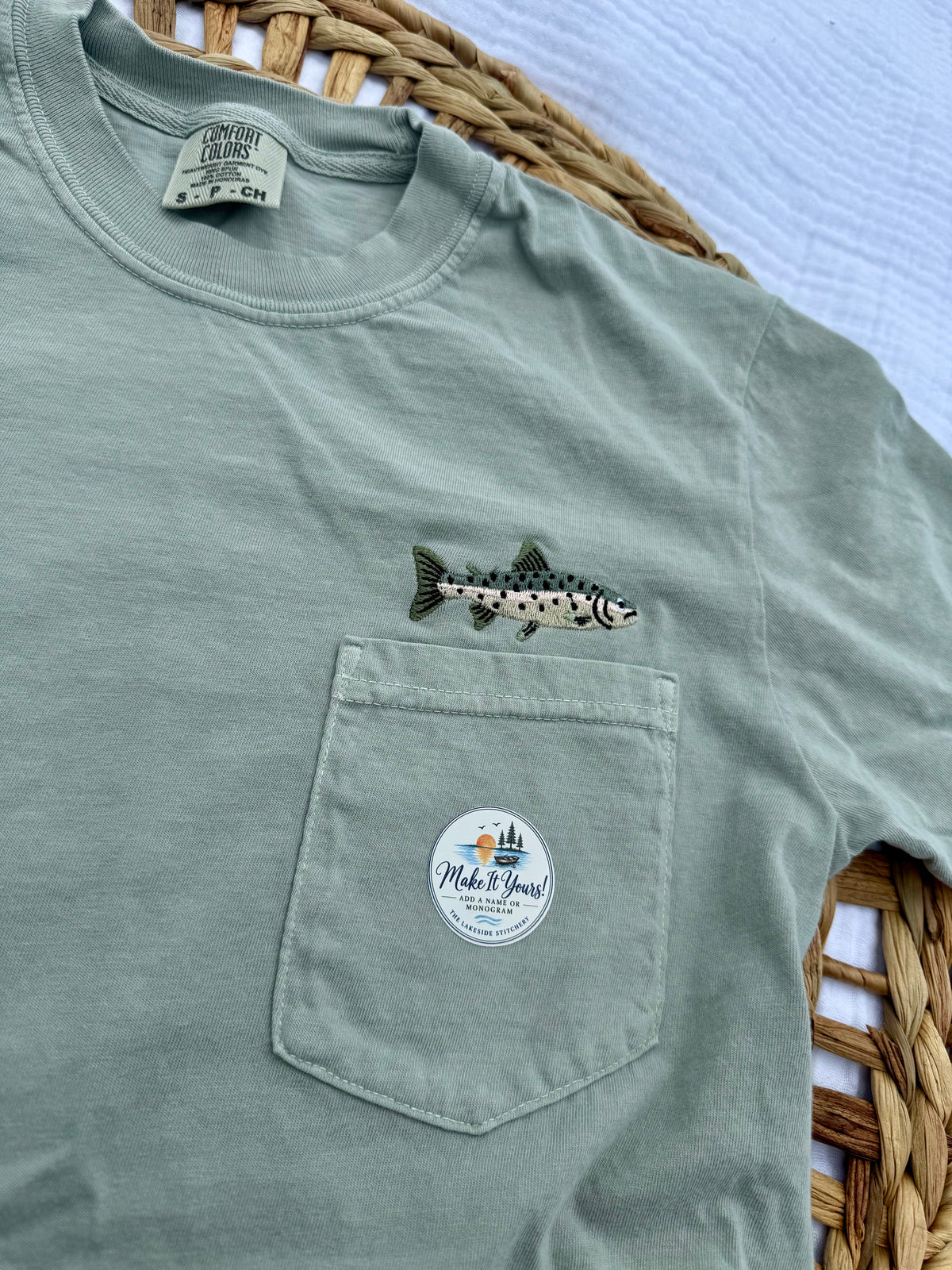 Trout pocket tee
