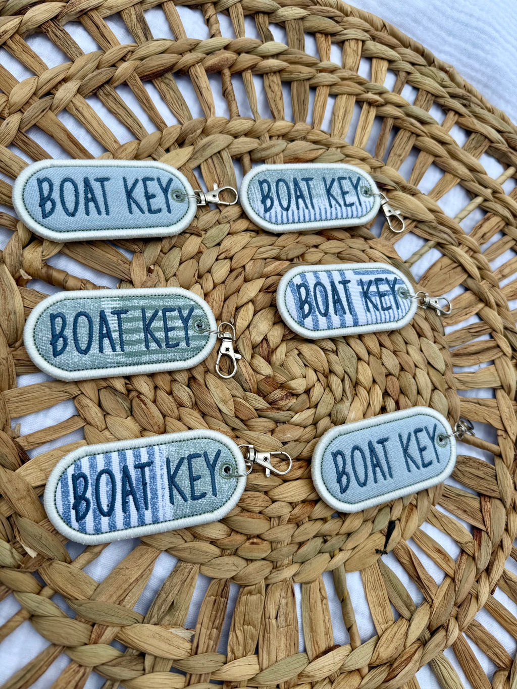 “ Boat Key” key tag