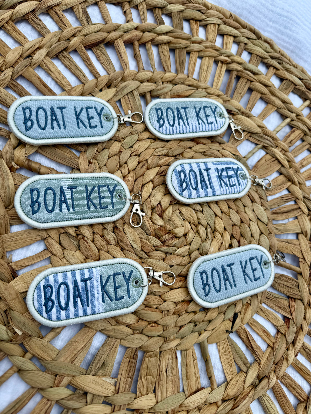 “ Boat Key” key tag